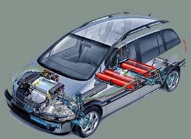 Opel Zafira in der CNG-Variante